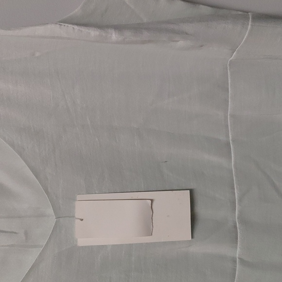 Eileen Fisher Light Green Midi Dress, Size Medium NWT - Picture 6 of 7